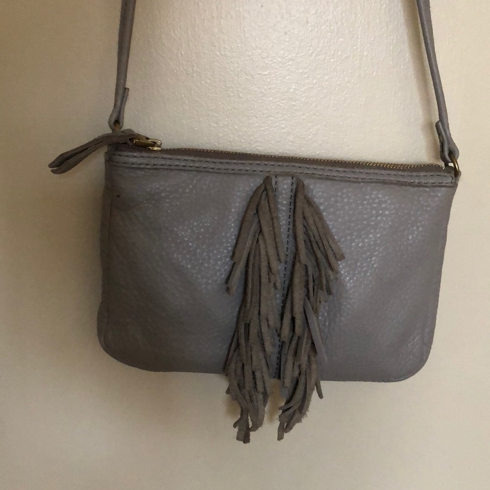 Fossil Grey Crossbody Bag
